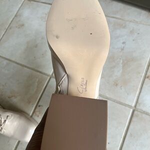 Circus by Sam Edelman Cream Heeled Boots